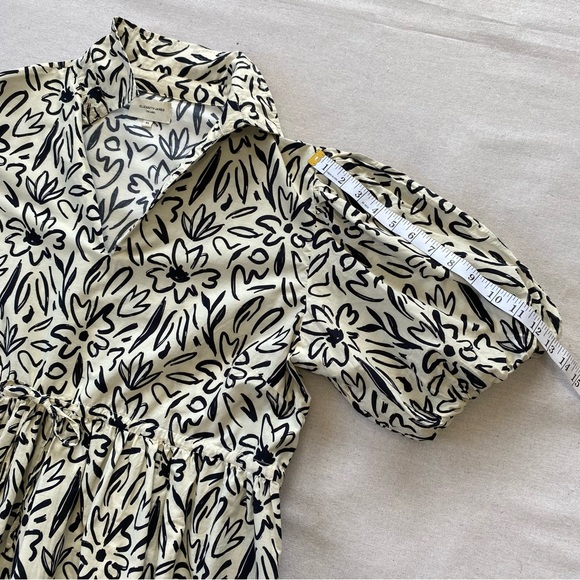 Elizabeth James Daphne Scribble Dress Puff Sleeves Pockets - Picture 12 of 15